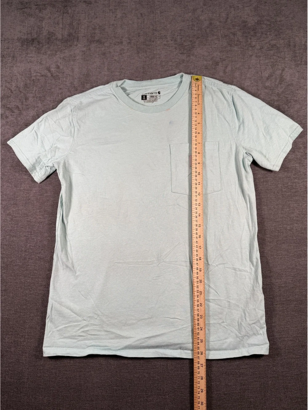 Carhartt Kids Loose Fit Short Sleeve Pocket T-Shirt, Size Small (4-6)